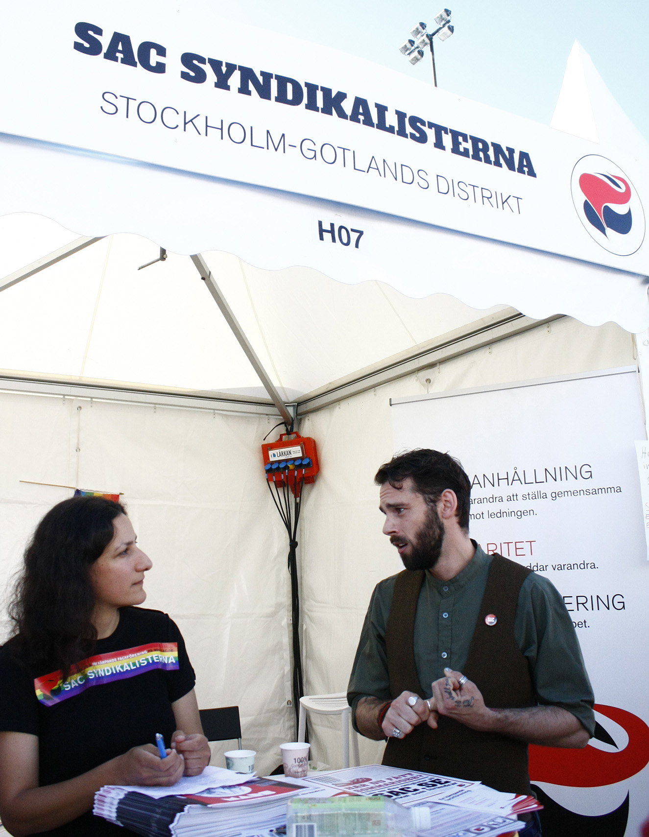 Eliana Ivarsdotter Haddad och Erik Bonk Järvaveckan 2019